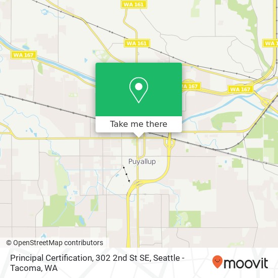 Mapa de Principal Certification, 302 2nd St SE