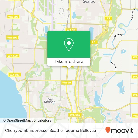 Cherrybomb Espresso, 21000 International Blvd map