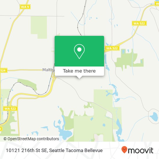 Mapa de 10121 216th St SE, Snohomish, WA 98296