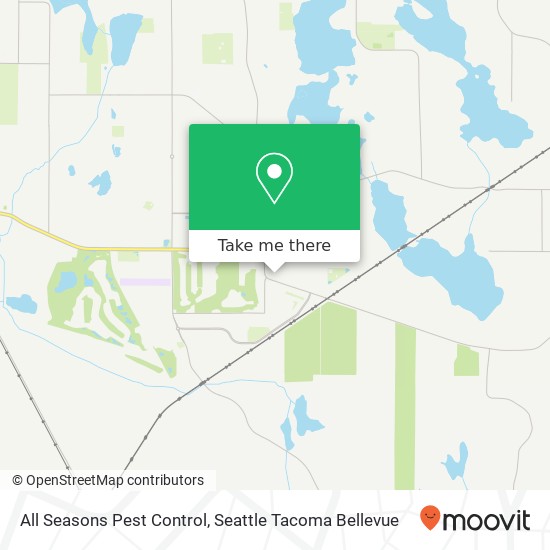 Mapa de All Seasons Pest Control, 5650 Yelm Hwy SE