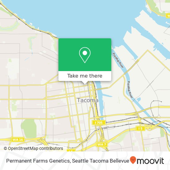 Permanent Farms Genetics, S 9th St map