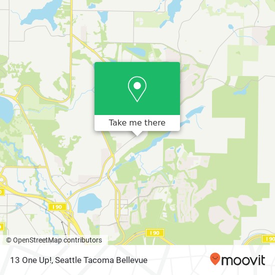 Mapa de 13 One Up!, Issaquah, WA 98029
