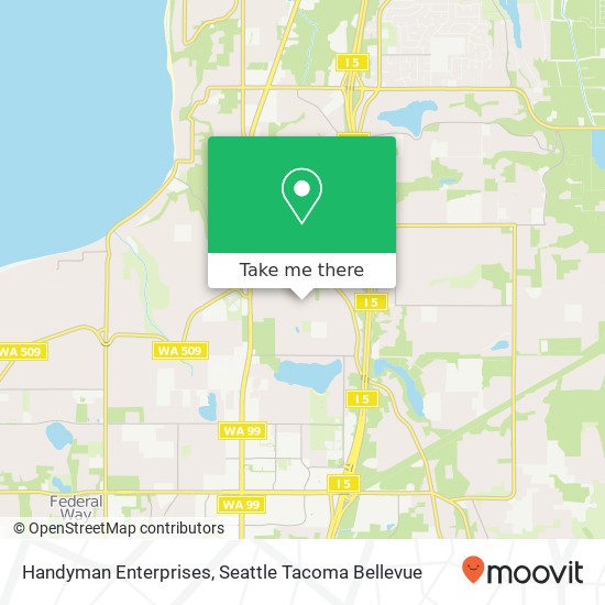 Mapa de Handyman Enterprises, 2234 S 298th St