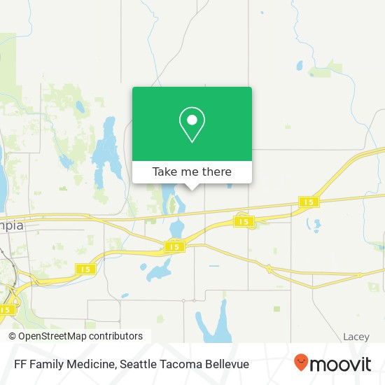 Mapa de FF Family Medicine, 3425 Ensign Rd NE