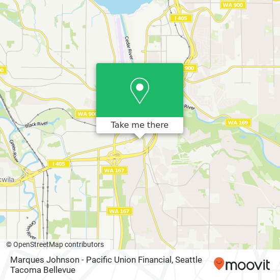 Marques Johnson - Pacific Union Financial, 707 S Grady Way map