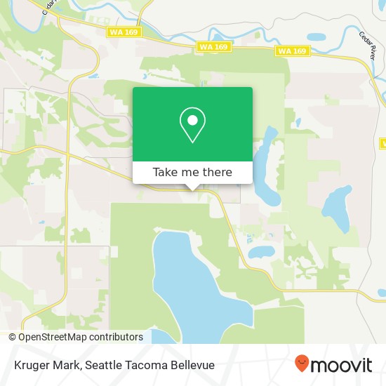 Kruger Mark map
