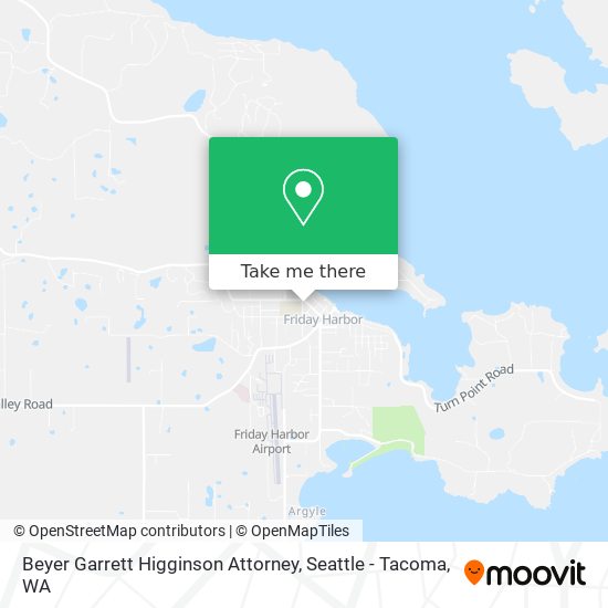 Beyer Garrett Higginson Attorney map