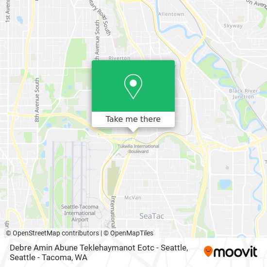 Mapa de Debre Amin Abune Teklehaymanot Eotc - Seattle