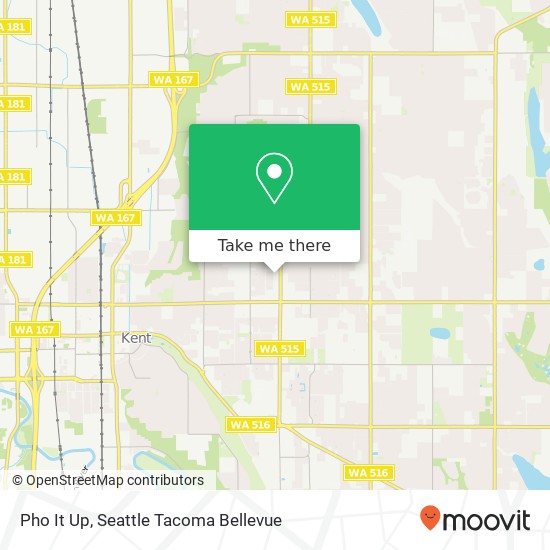 Mapa de Pho It Up, 23617 104th Ave SE