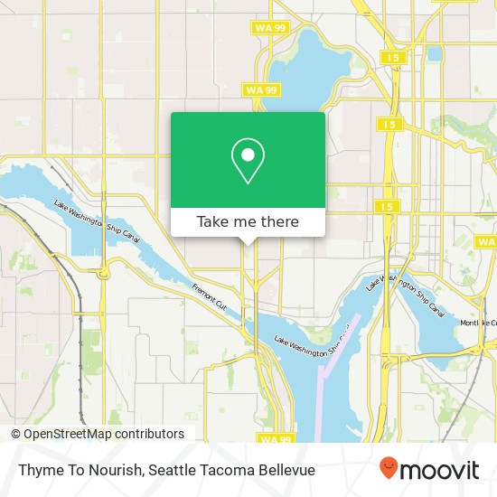 Thyme To Nourish map