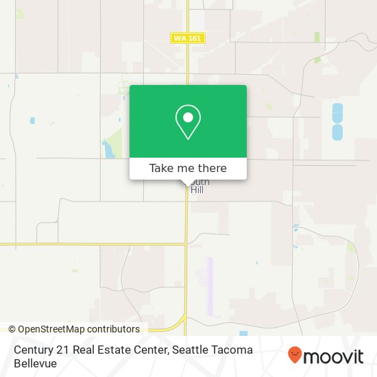 Century 21 Real Estate Center map