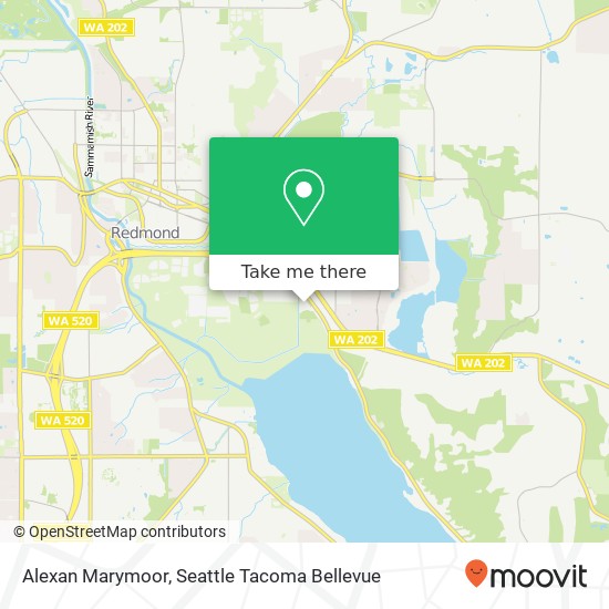 Alexan Marymoor, 6081 E Lake Sammamish Pkwy NE map