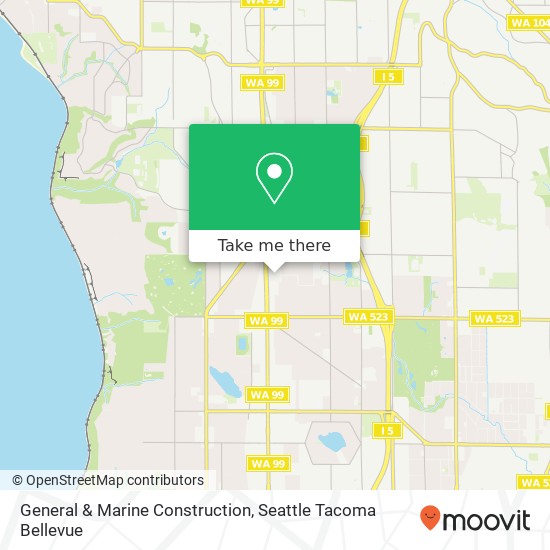 General & Marine Construction map