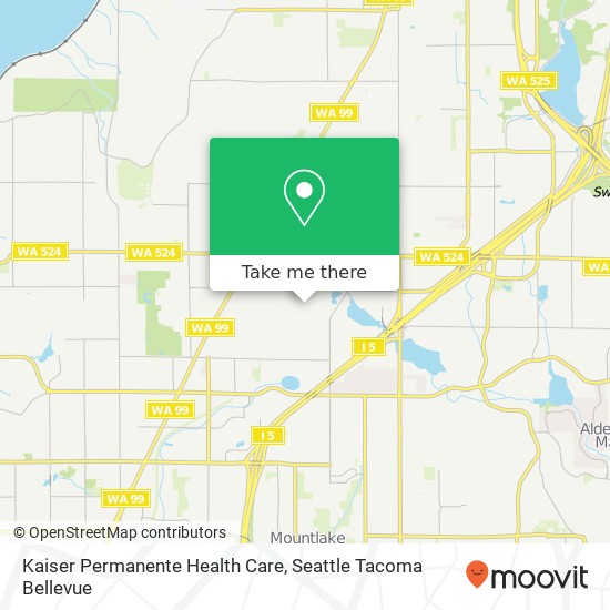 Kaiser Permanente Health Care, 20200 54th Ave W map