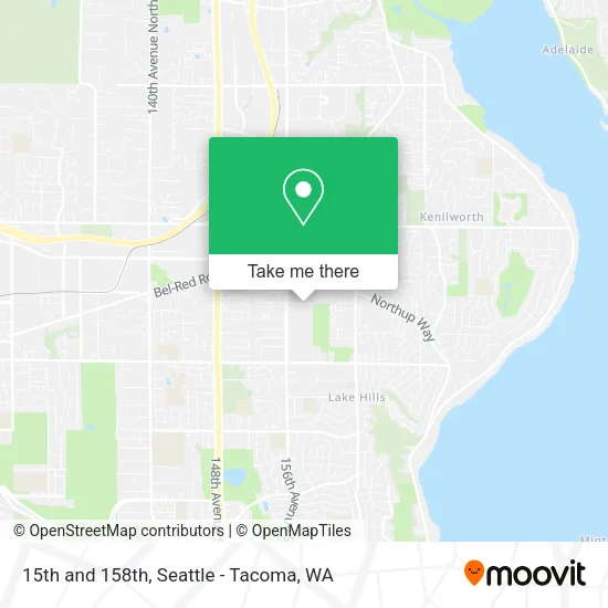 Mapa de 15th and 158th
