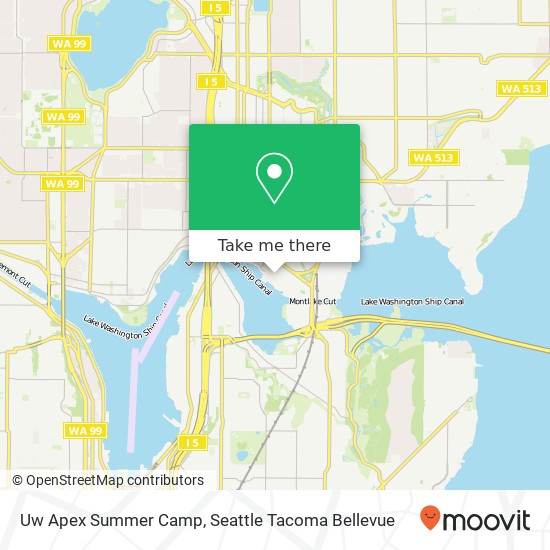 Uw Apex Summer Camp, 1701 Columbia Rd map