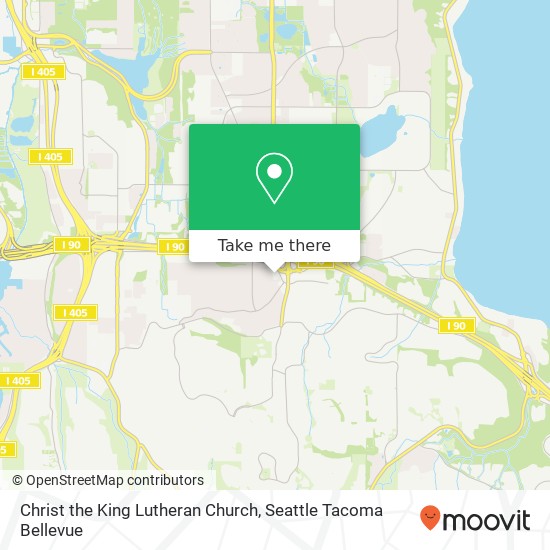 Christ the King Lutheran Church, 3730 148th Ave SE map