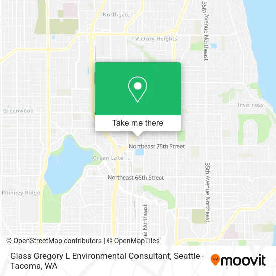 Mapa de Glass Gregory L Environmental Consultant