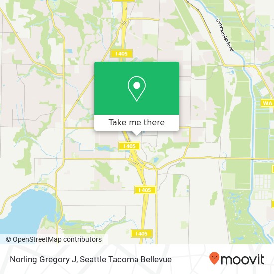 Mapa de Norling Gregory J, 12911 120th Ave NE