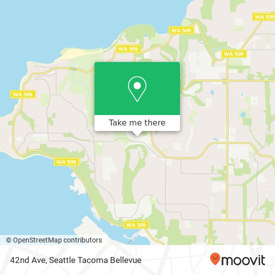 Mapa de 42nd Ave, Tacoma, WA 98422