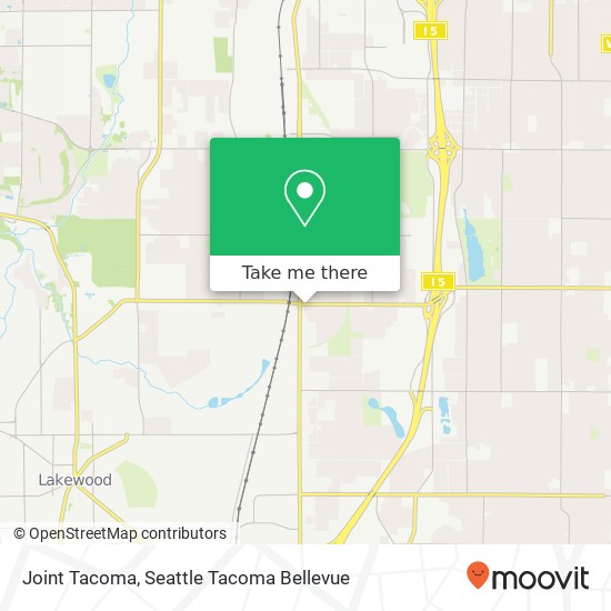 Joint Tacoma, 3502 S 74th St map