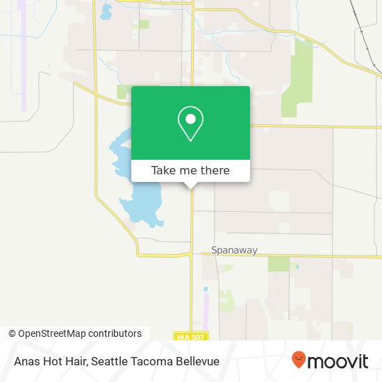 Anas Hot Hair, 16316 Pacific Ave S map