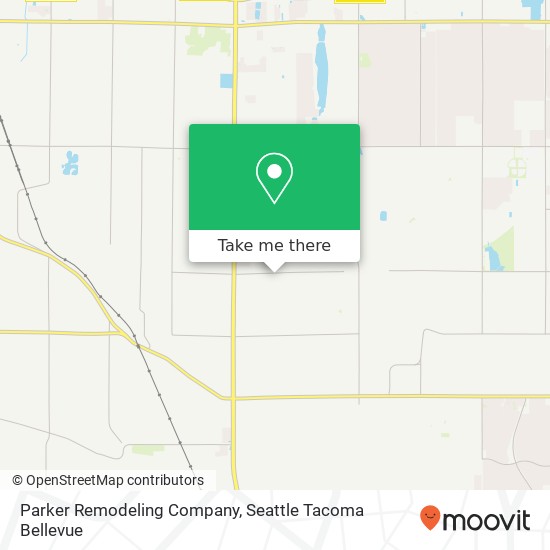 Parker Remodeling Company map