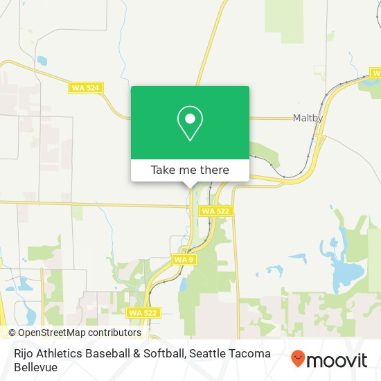Rijo Athletics Baseball & Softball, 22620 State Route 9 SE map