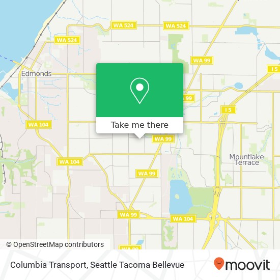 Columbia Transport, 8106 224th St SW map