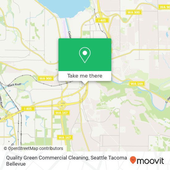 Mapa de Quality Green Commercial Cleaning, S Grady Way