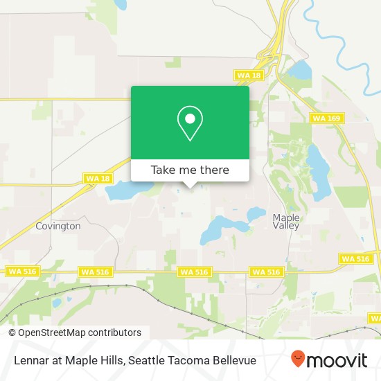 Mapa de Lennar at Maple Hills