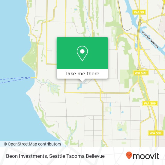 Beon Investments, 2600 SW Barton St map