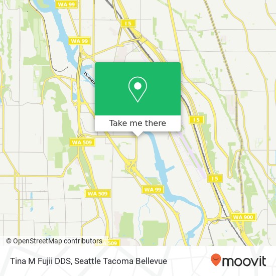 Tina M Fujii DDS, 1415 S Cloverdale St map