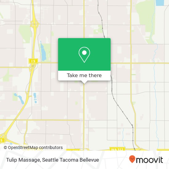 Mapa de Tulip Massage, 8025 Pacific Ave