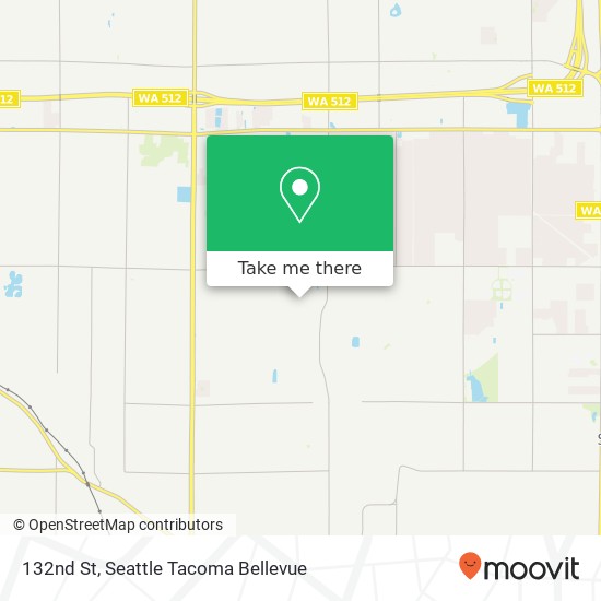 132nd St, Puyallup, WA 98373 map