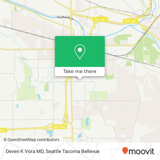 Deven K Vora MD, 1450 5th St SE map