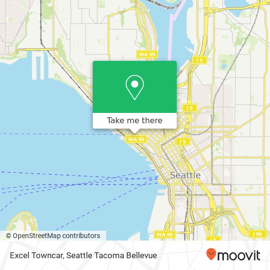 Excel Towncar map