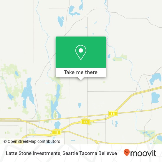 Mapa de Latte Stone Investments, 3908 19th Ave NE