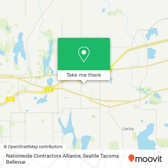 Nationwide Contractors Alliance map