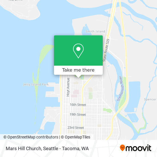 Mars Hill Church map