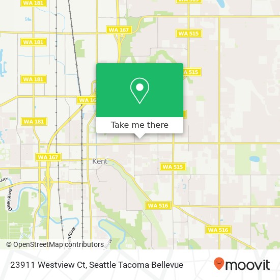 23911 Westview Ct, Kent, WA 98031 map