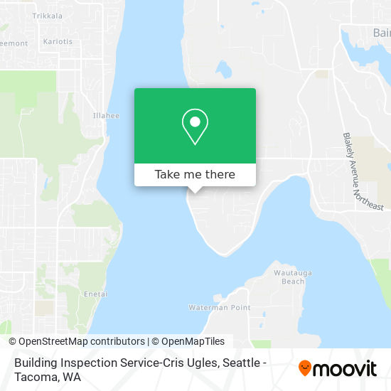 Building Inspection Service-Cris Ugles map