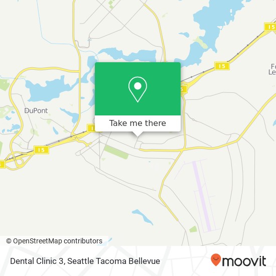 Mapa de Dental Clinic 3, N Division St