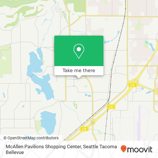 Mapa de McAllen Pavilions Shopping Center