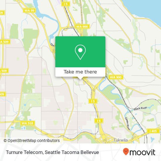 Turnure Telecom map