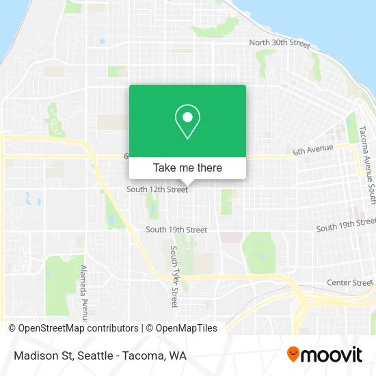 Madison St map