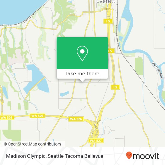 Madison Olympic, Everett, WA 98203 map