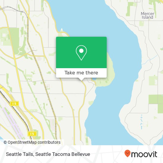 Seattle Tails, 5701 Wilson Ave S map