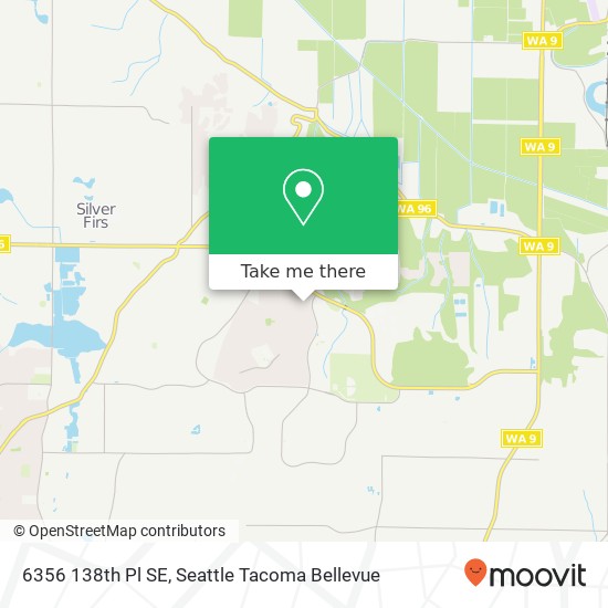 Mapa de 6356 138th Pl SE, Snohomish, WA 98296