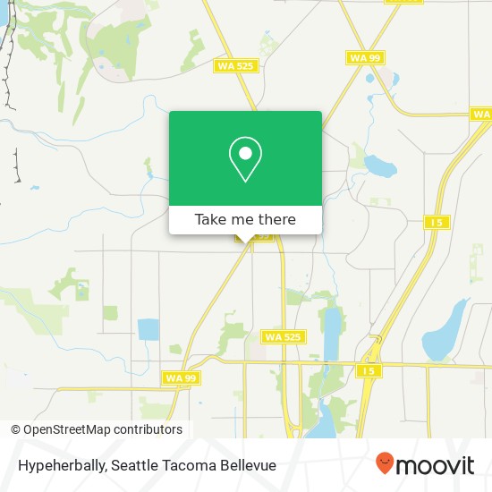 Mapa de Hypeherbally, 14702 Highway 99